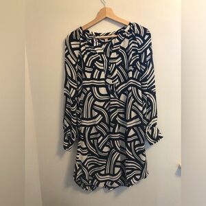 Banana Republic | 4 | Black and White Patterned Dress